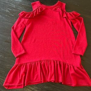 Girls Cold Shoulder Dress